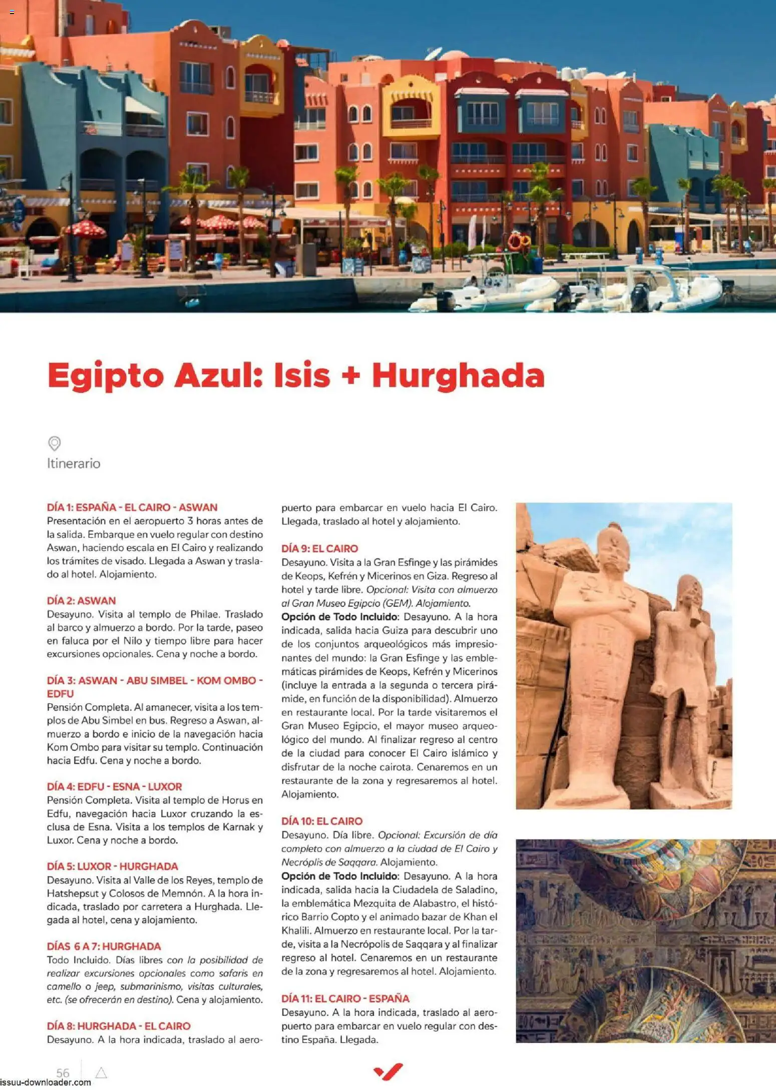 Halcón Viajes Egípto │ válido desde el 06/07/2026 | Página: 56 | Productos: Navegación