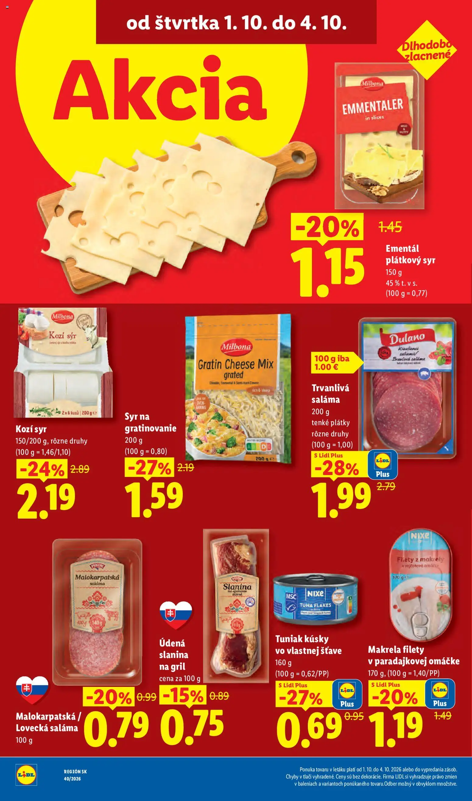 Nové Lidl akcie – leták je platný od 28.09.2026 | Strana: 74