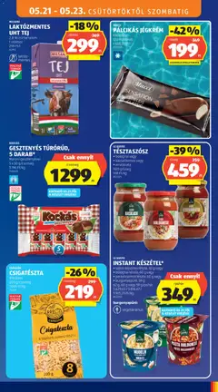 MUCCI PÁLCIKÁS JÉGKRÉM, klasszikus, 120 ml/darab - amely érvényes a következő dátumtól: 21.05.2026 | Oldal: 13