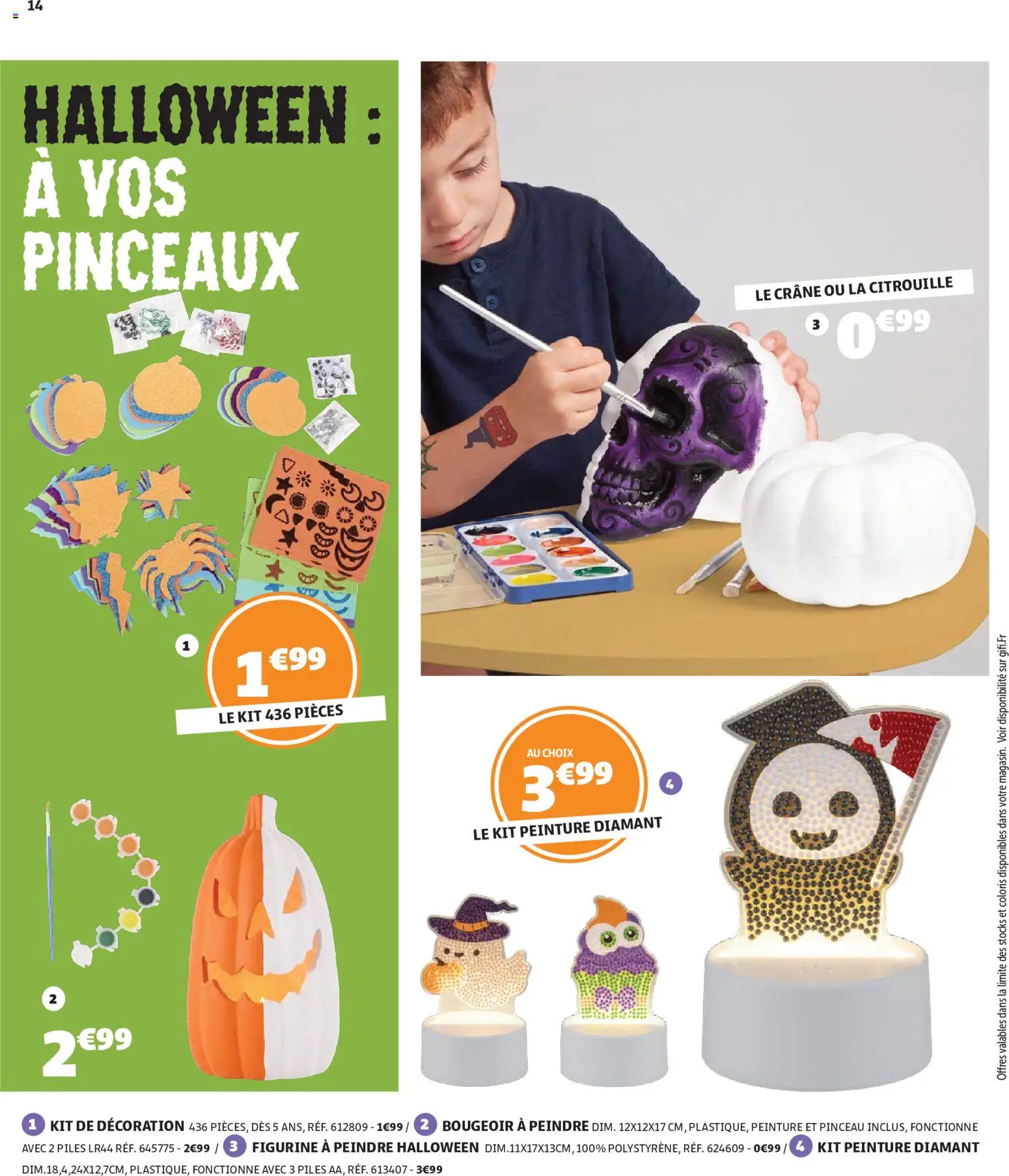 {H1} | Page: 14 | Produits: Figurine, Peinture, Pinceaux, Décoration