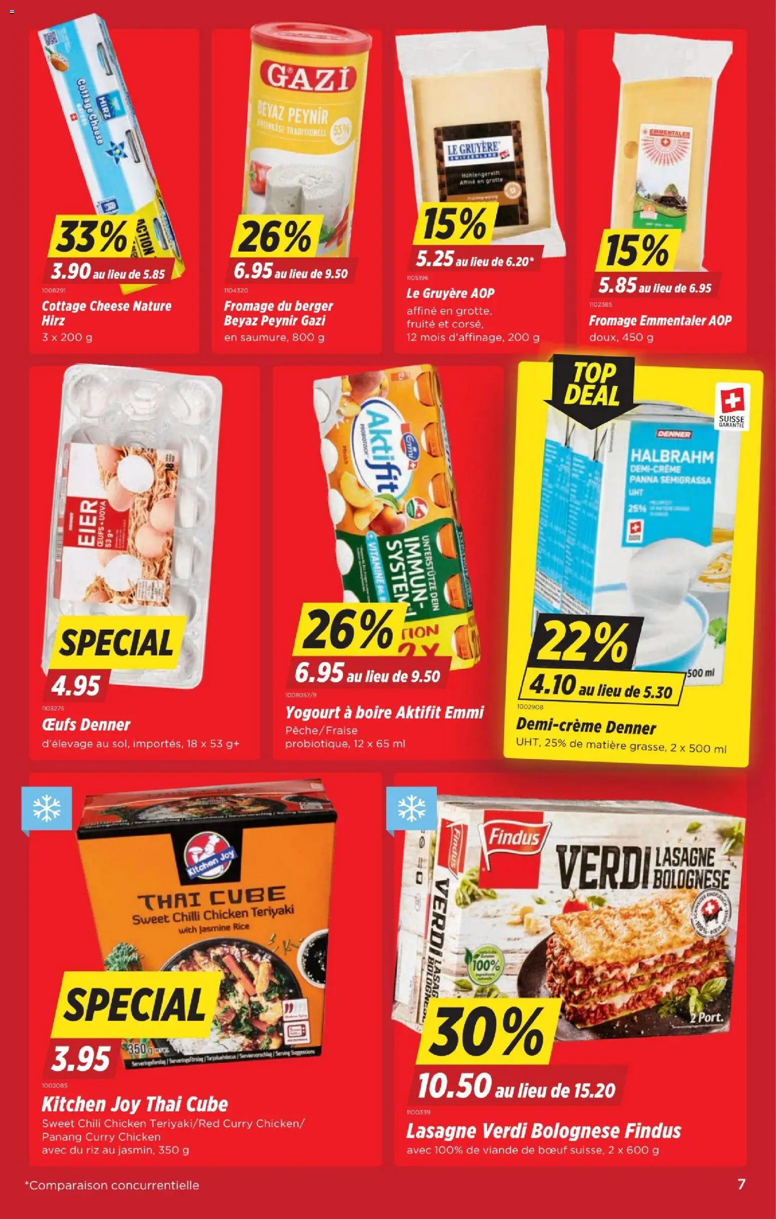 Denner aktionen FR – gültig ab 29.10.2026 | Seite: 7 | Produkte: Eier, Chili