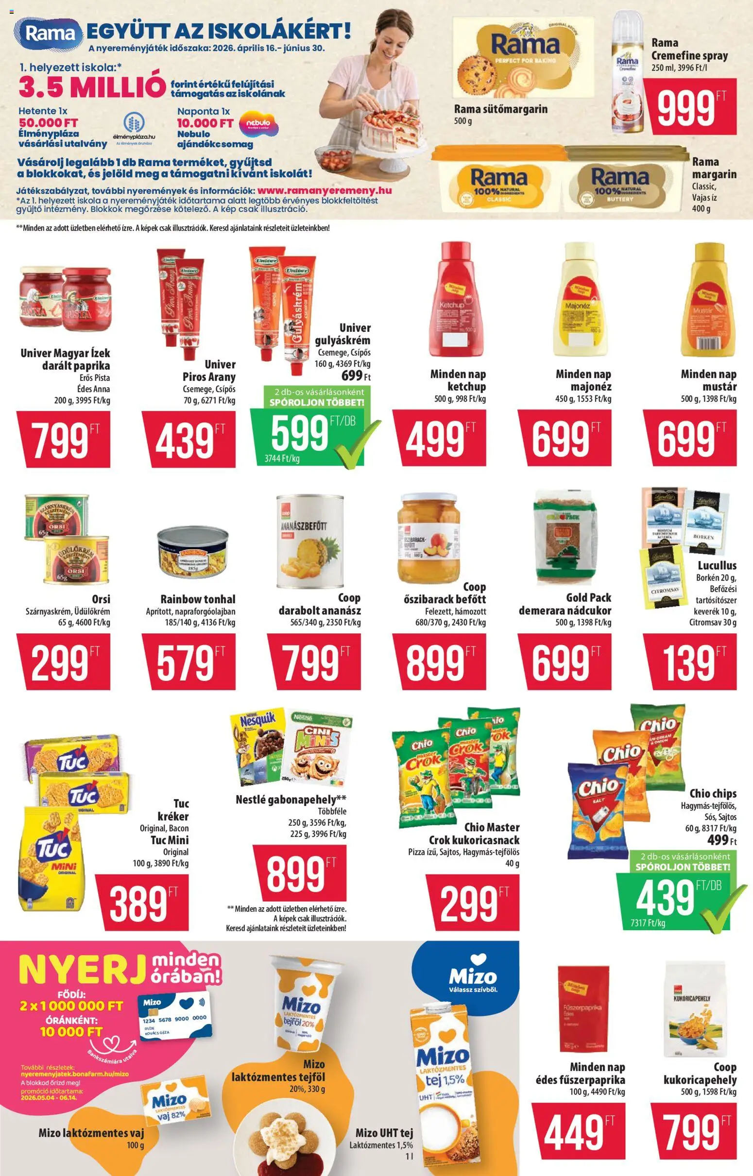 COOP akciós ujság - amely érvényes a következő dátumtól: 07.05.2026 | Oldal: 5