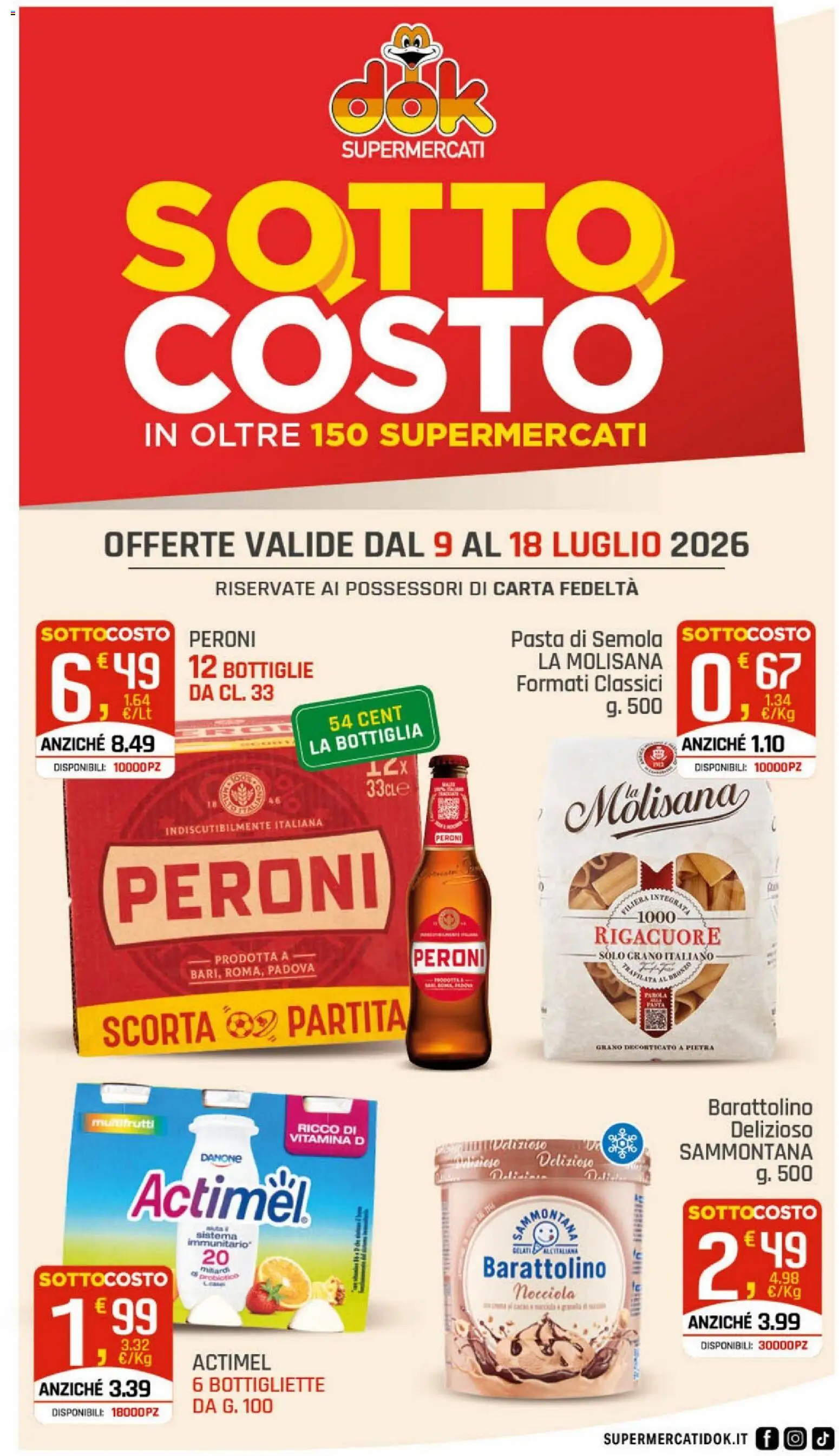 Volantino DOK del 09/07/2026 | Pagina: 1