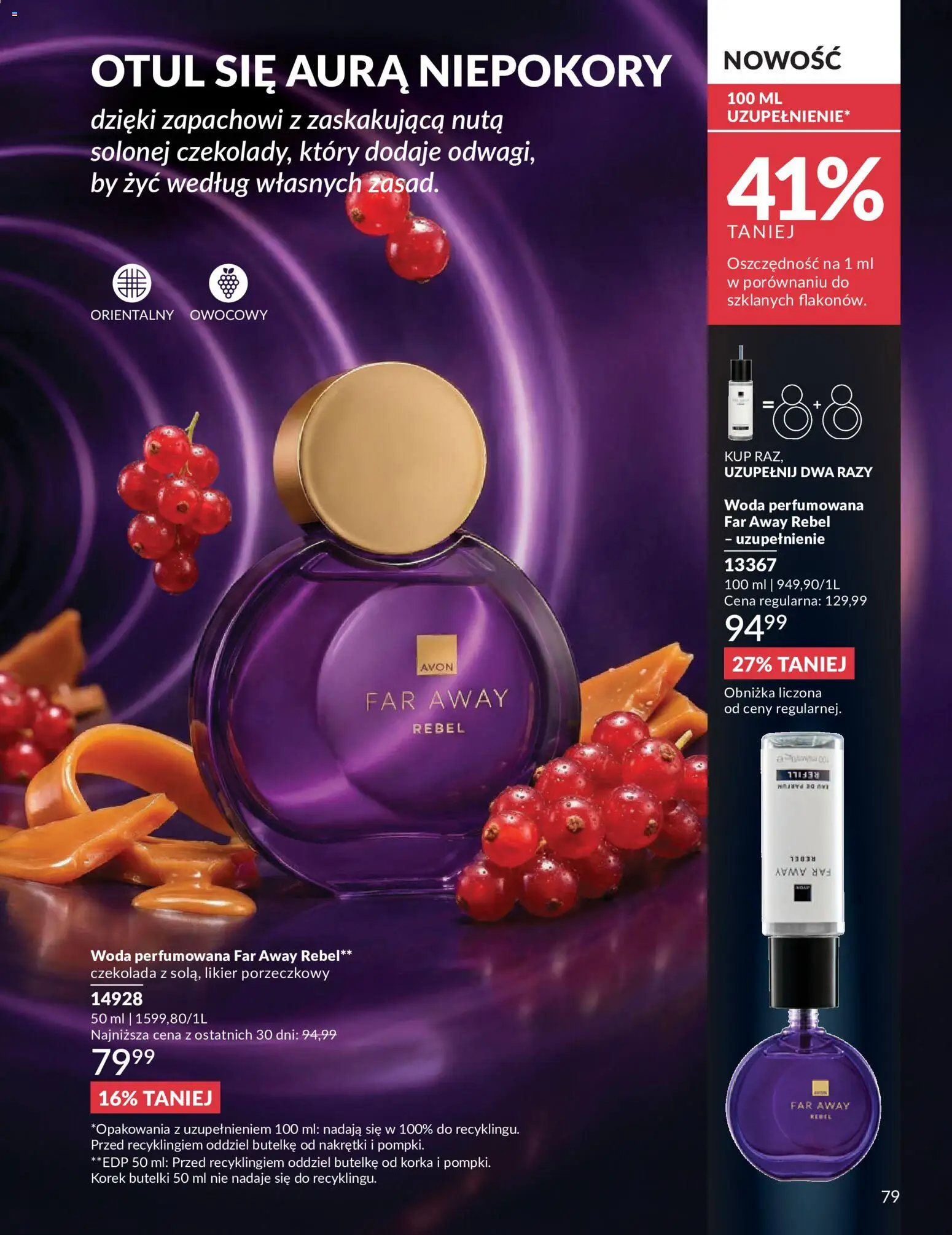 Avon Katalog 6 2026 od 01.06.2026 | Strona: 79 | Produkty: Czekolada, Woda