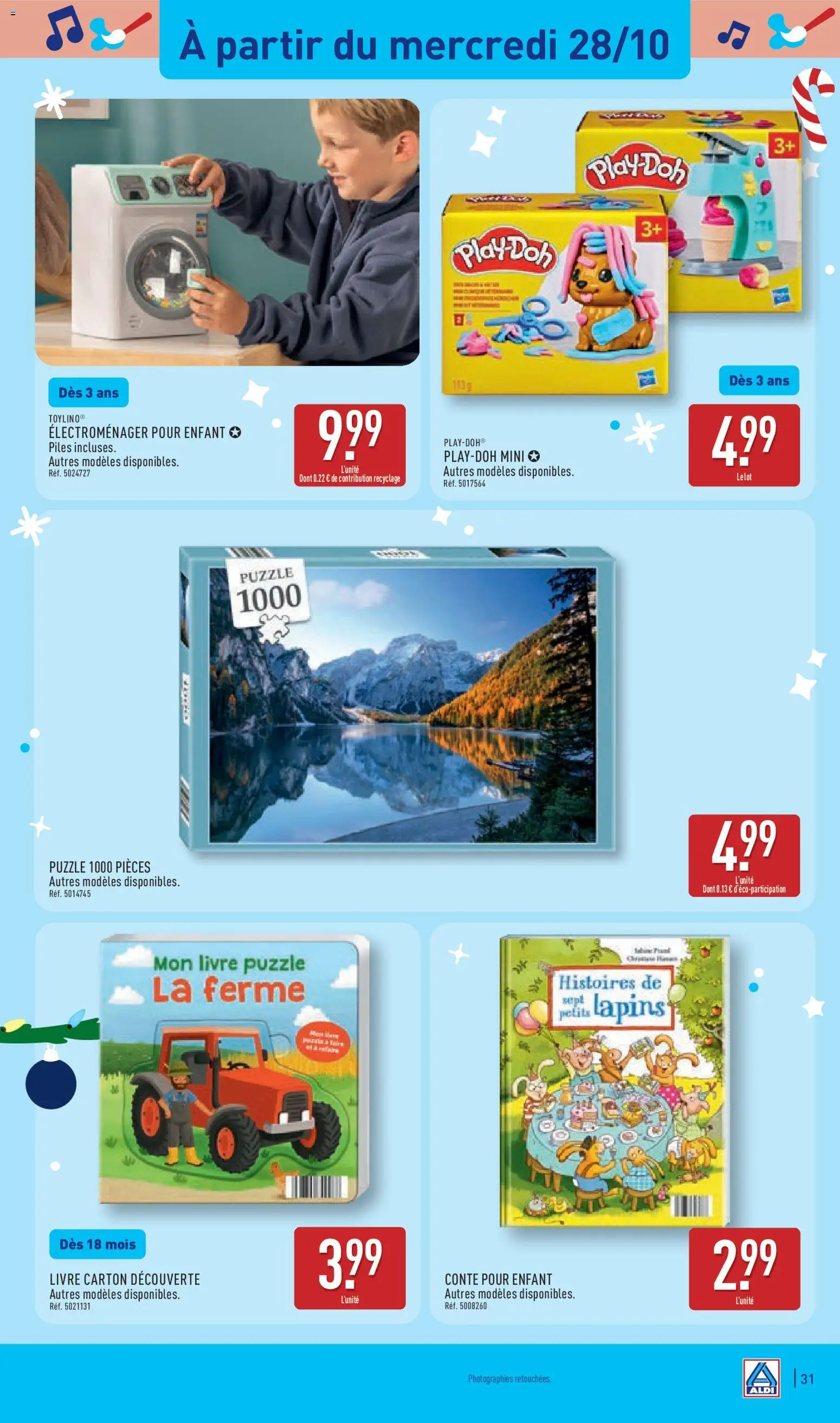 {H1} | Page: 35 | Produits: Machine à laver, Piles, Livre