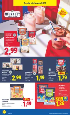 Vista previa MCENNEDY Preparado de café helado, 3 variedades: canela, chocolate blanco o doble chocolate. 250 g válido desde el 22/06/2026 | Página: 38