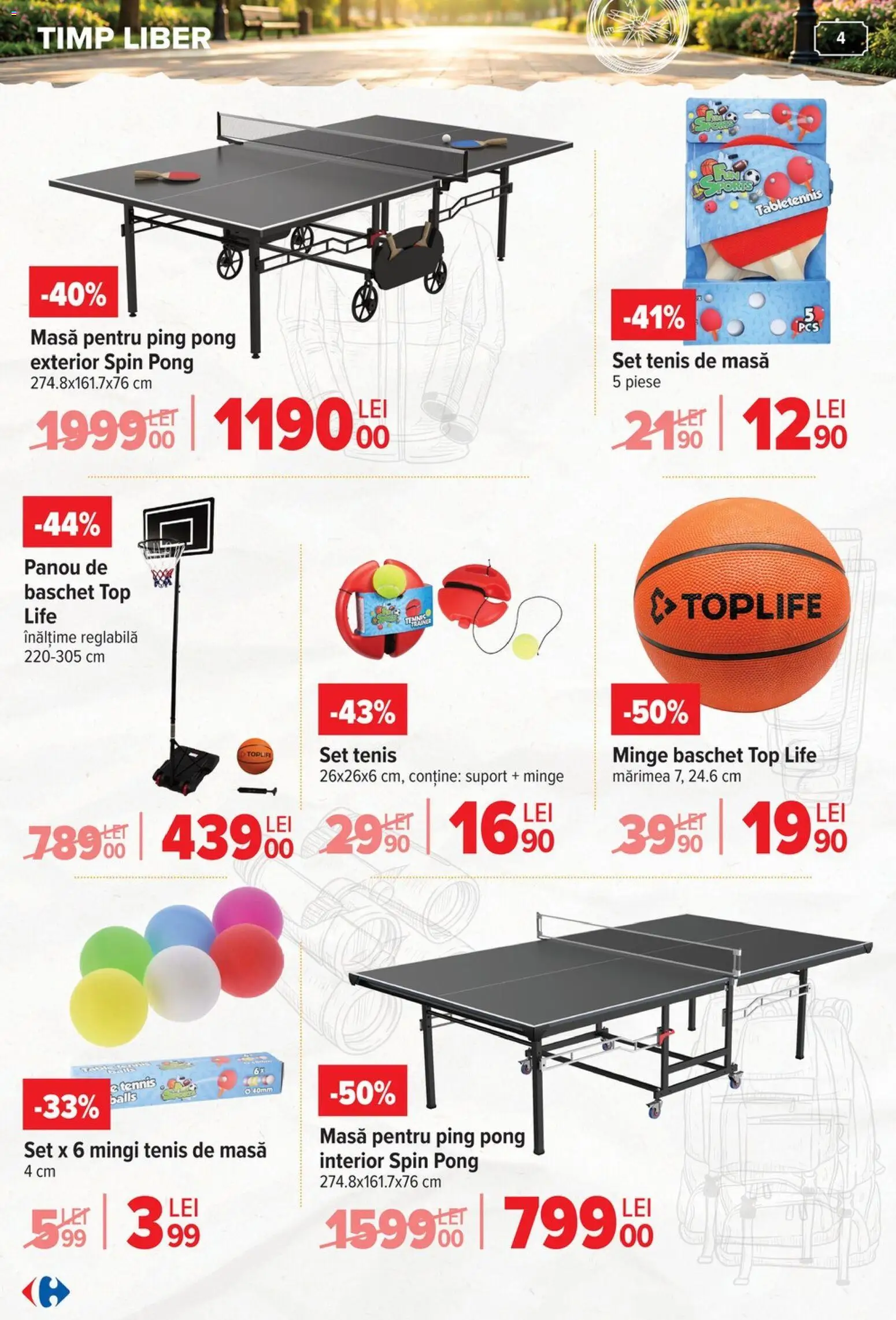 Noul catalog Carrefour – valabil de la 03.06.2026 | Pagină: 4 | Produse: Top, Masă