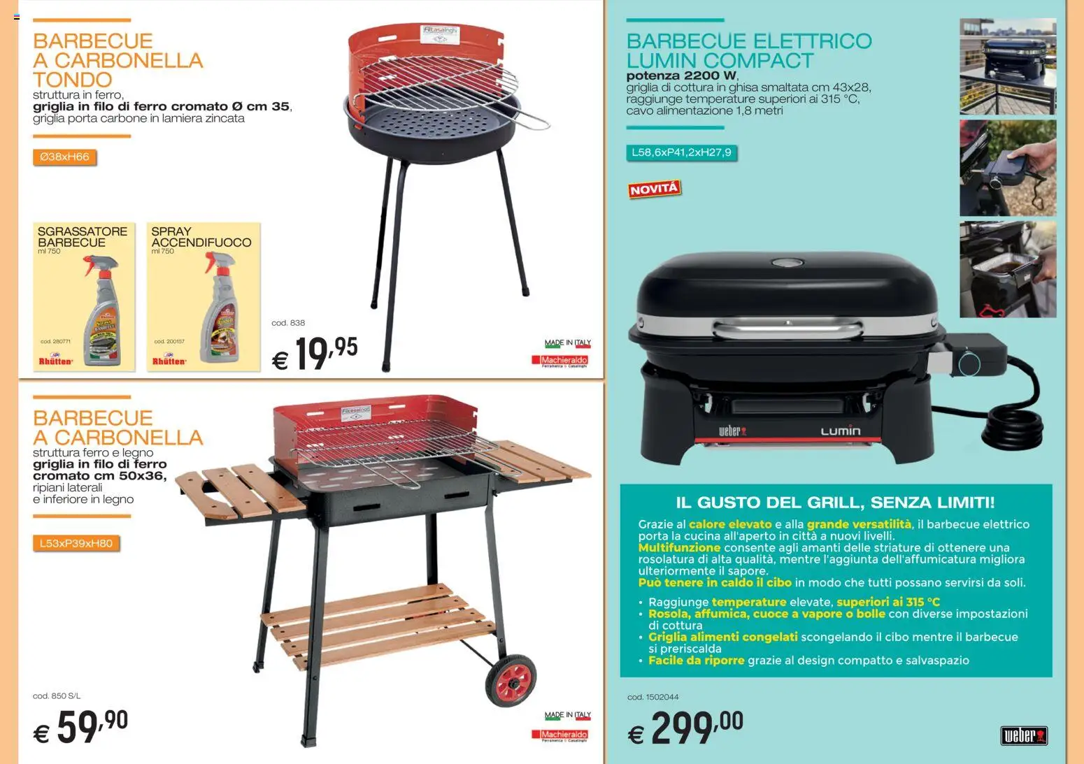 Volantino Brico OK del 05/03/2026 | Pagina: 5 | Prodotti: Carbone, Sgrassatore, Barbecue, Griglia