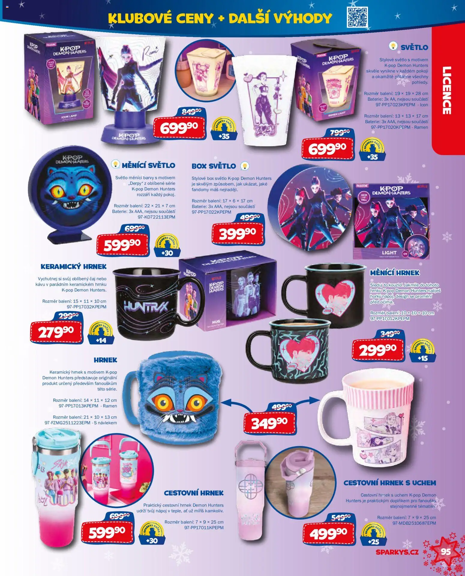 Sparkys katalog Vánoce 2026 od 01.10.2026 | Strana: 95 | Produkty: Box, Hrnek, Čaj, Barvy