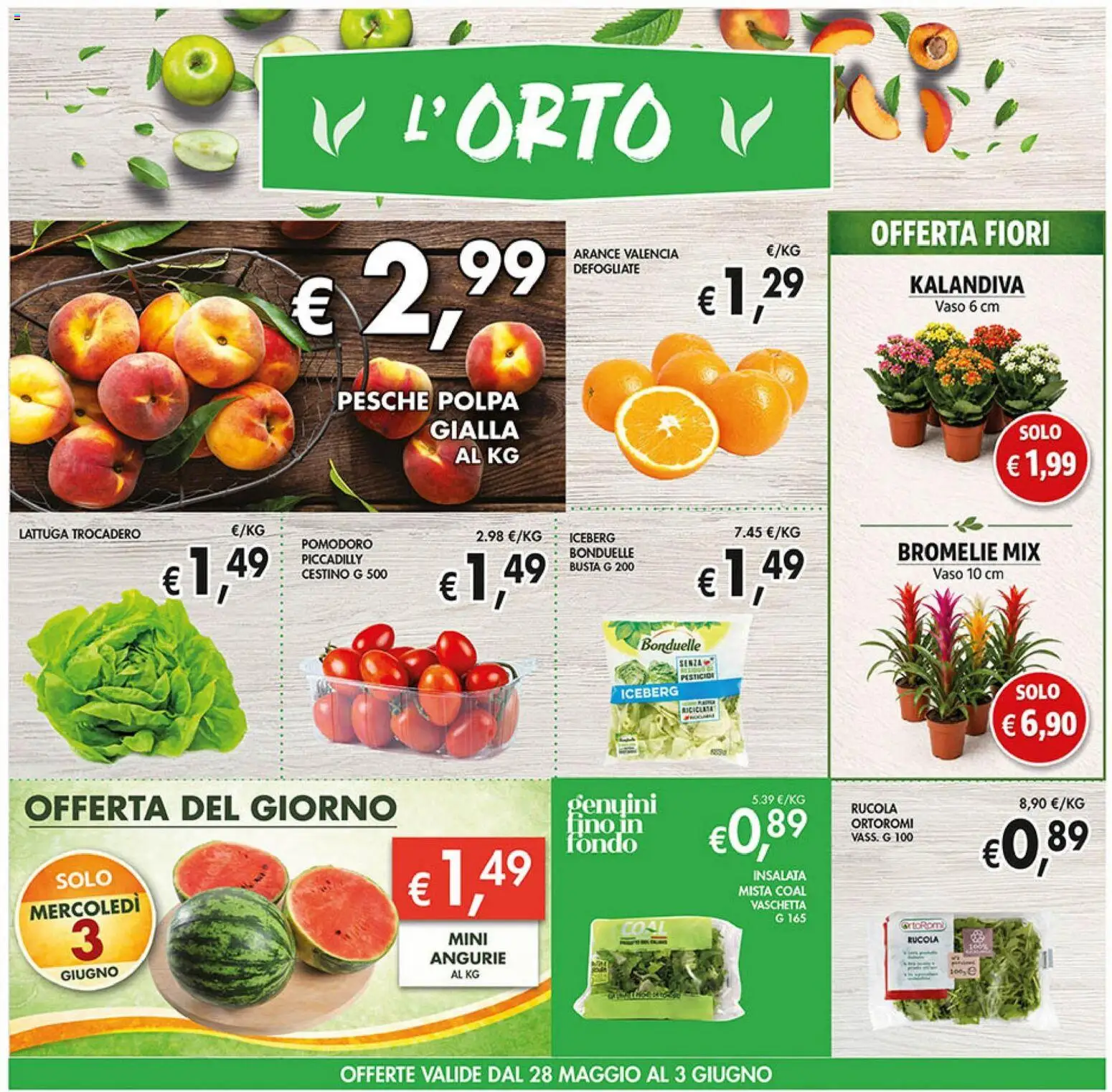 Volantino Coal del 21.05.2026 | Pagina: 5 | Prodotti: Arance, Pomodoro, Cestino, Vaso