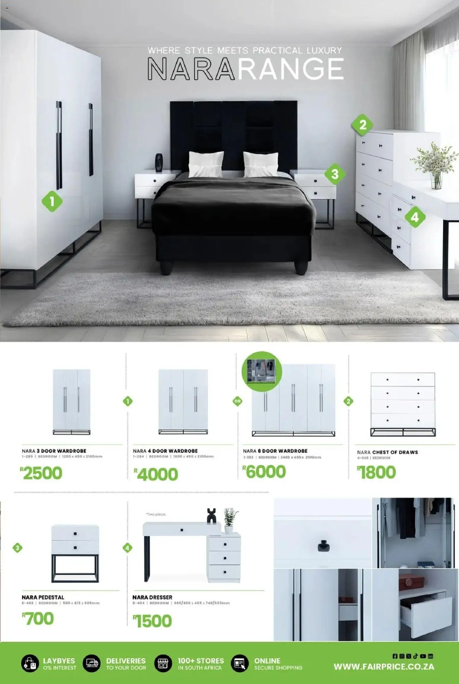 New Fair Price catalogue – valid from 01/03/2026 | Page: 19 | Products: Pedestal, Wardrobe