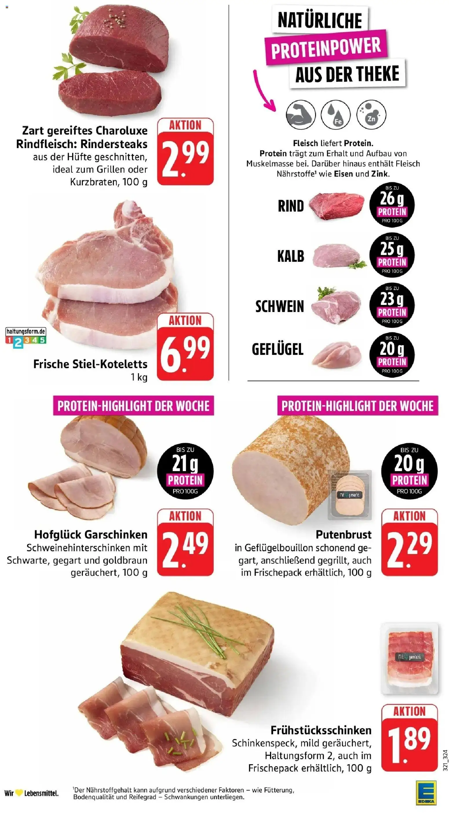 Edeka Prospekt Steinfeld (ab 12.10.2026) » Angebote Online | Seite: 5 | Produkte: Putenbrust, Theke, Rindfleisch, Fleisch