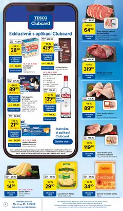 Náhled letáku Tesco leták - Hypermarket od 15.07.2026 | Strana: 4