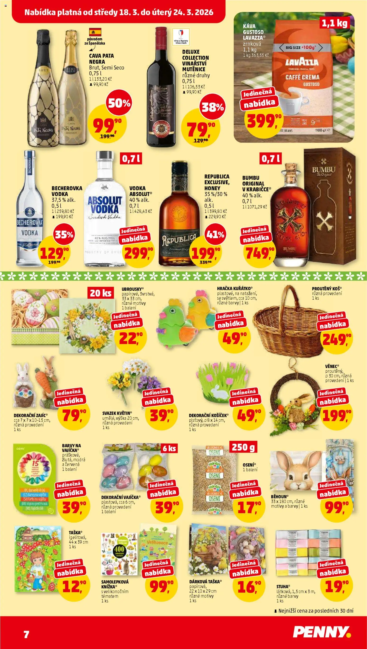 Penny Market leták od 18.03.2026 | Strana: 7 | Produkty: Taška, Deluxe, Republica, Barvy