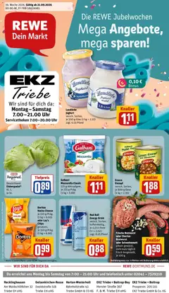 Rewe Prospekt Recklinghausen ab 21.09.2026 gültig