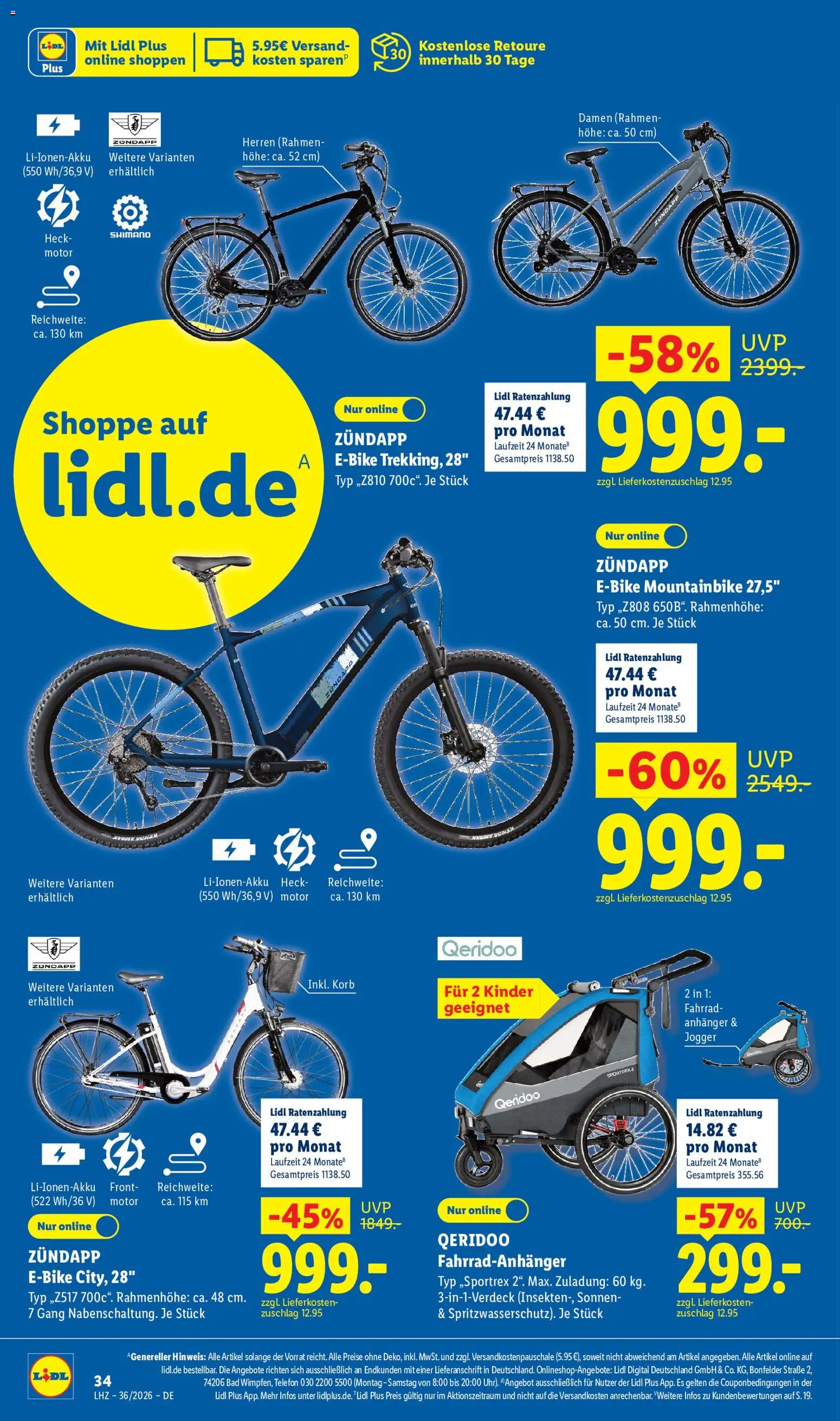 Lidl Německo leták od 31.08.2026 | Strana: 17 | Produkty: Telefon, Kinder