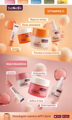 Vista previa Clarel folleto válido desde el 26/08/2026 | Página: 3 | Productos: Sérum, Arroz, Crema, Crema de noche