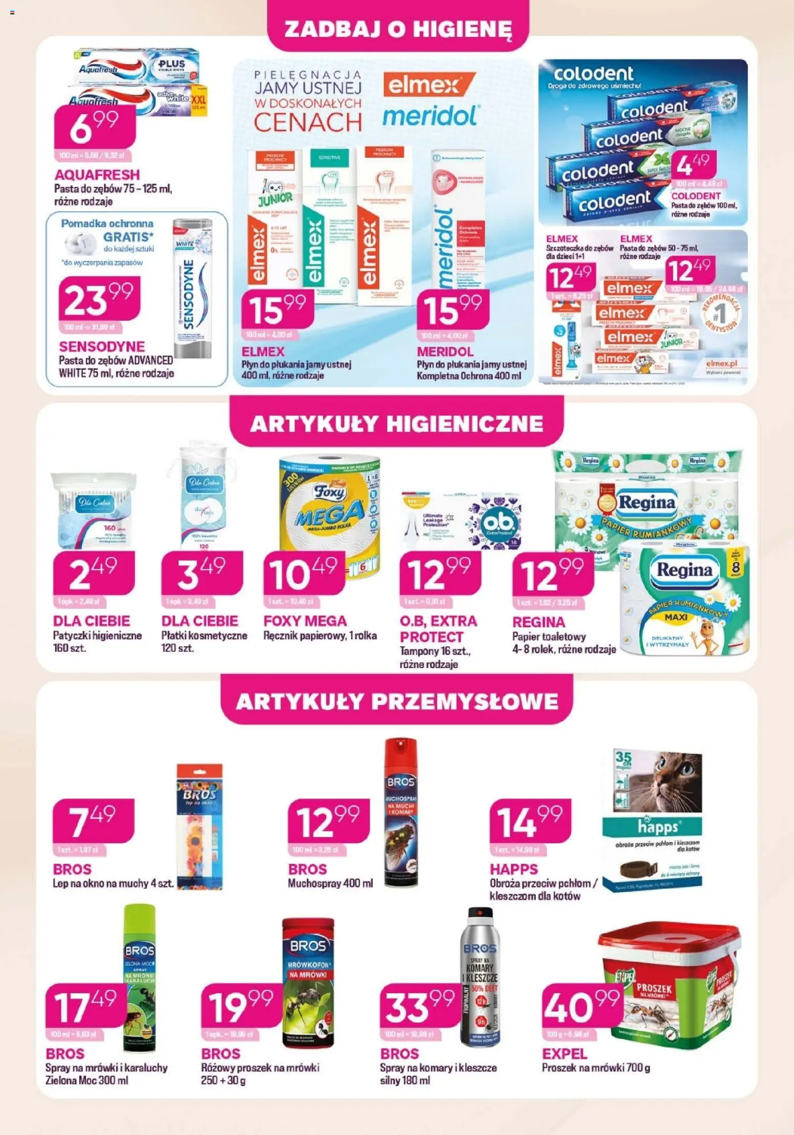 Koliber gazetka od 10.06.2026 | Strona: 6 | Produkty: Artykuły przemysłowe, Okap, Płatki, Płyn do płukania jamy ustnej