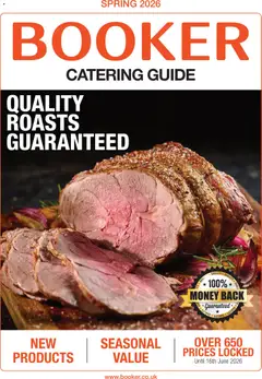 Preview of Booker Wholesale - spring catering news 2026 valid from 22.05.2026