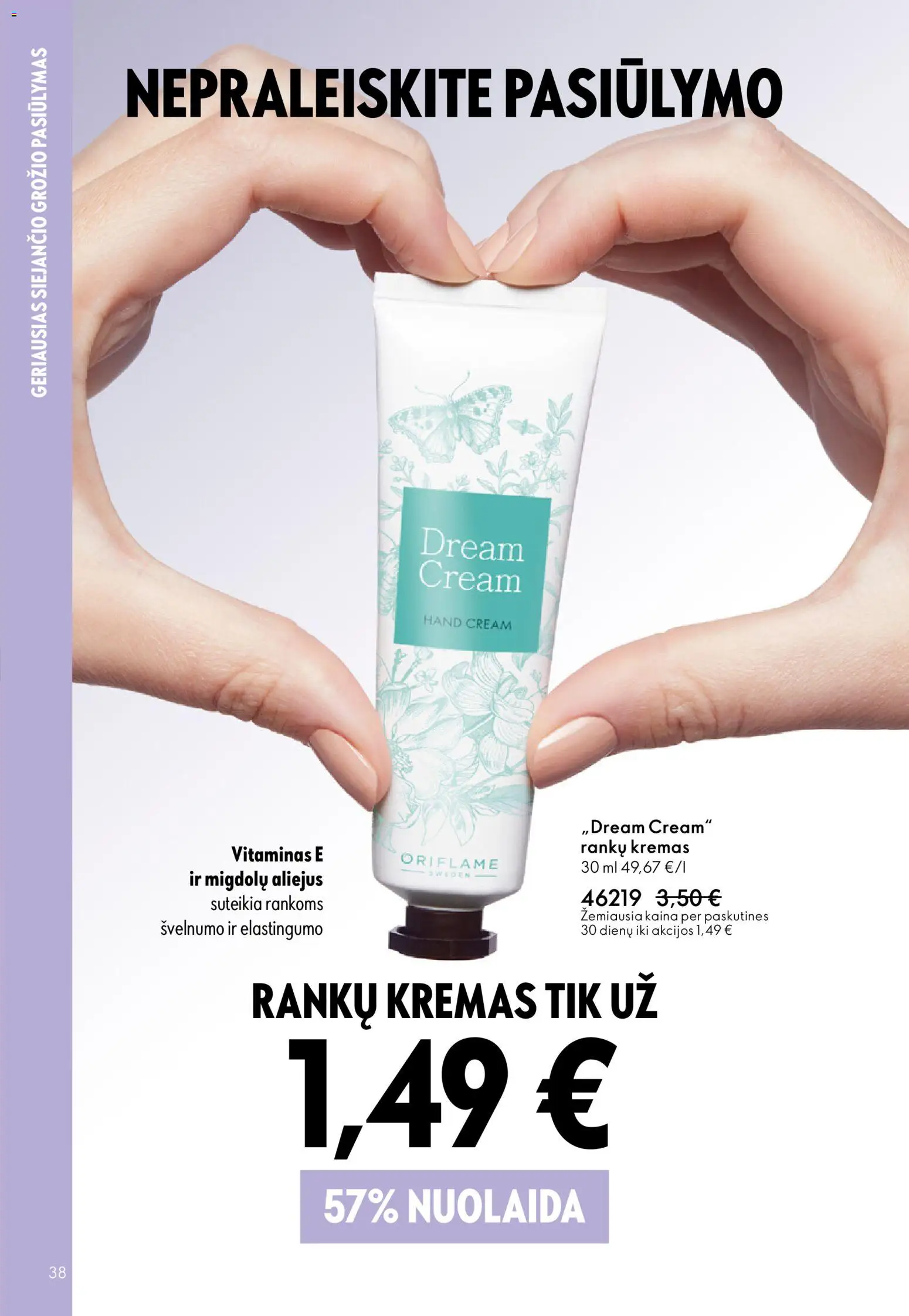 Oriflame akcijos nuo 13.05.2026 | Puslapis: 38