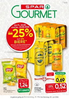 SPAR Gourmet Flugblatt ab 21.05.2026 gültig