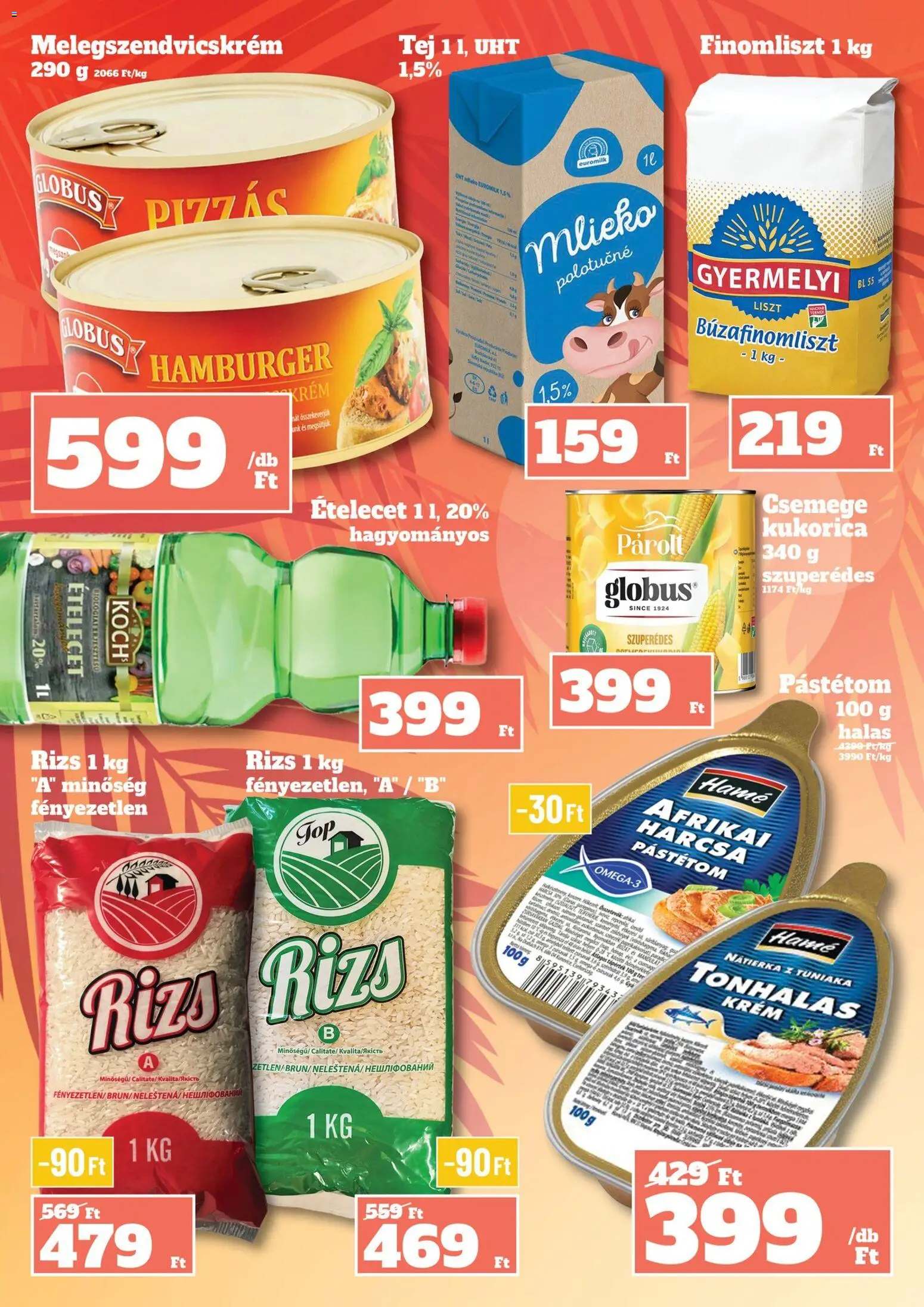 Family Diszkont akciós ujság - amely érvényes a következő dátumtól: 28.05.2026 | Oldal: 20 | Termékek: Hamburger, Tej, Pástétom, Rizs