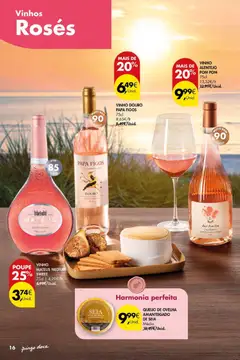 Pré-visualização Pingo Doce Folheto Vinhos Frescos Açores válido de 02/07/2026 | Página: 16 | Produtos: Queijo, Vinho