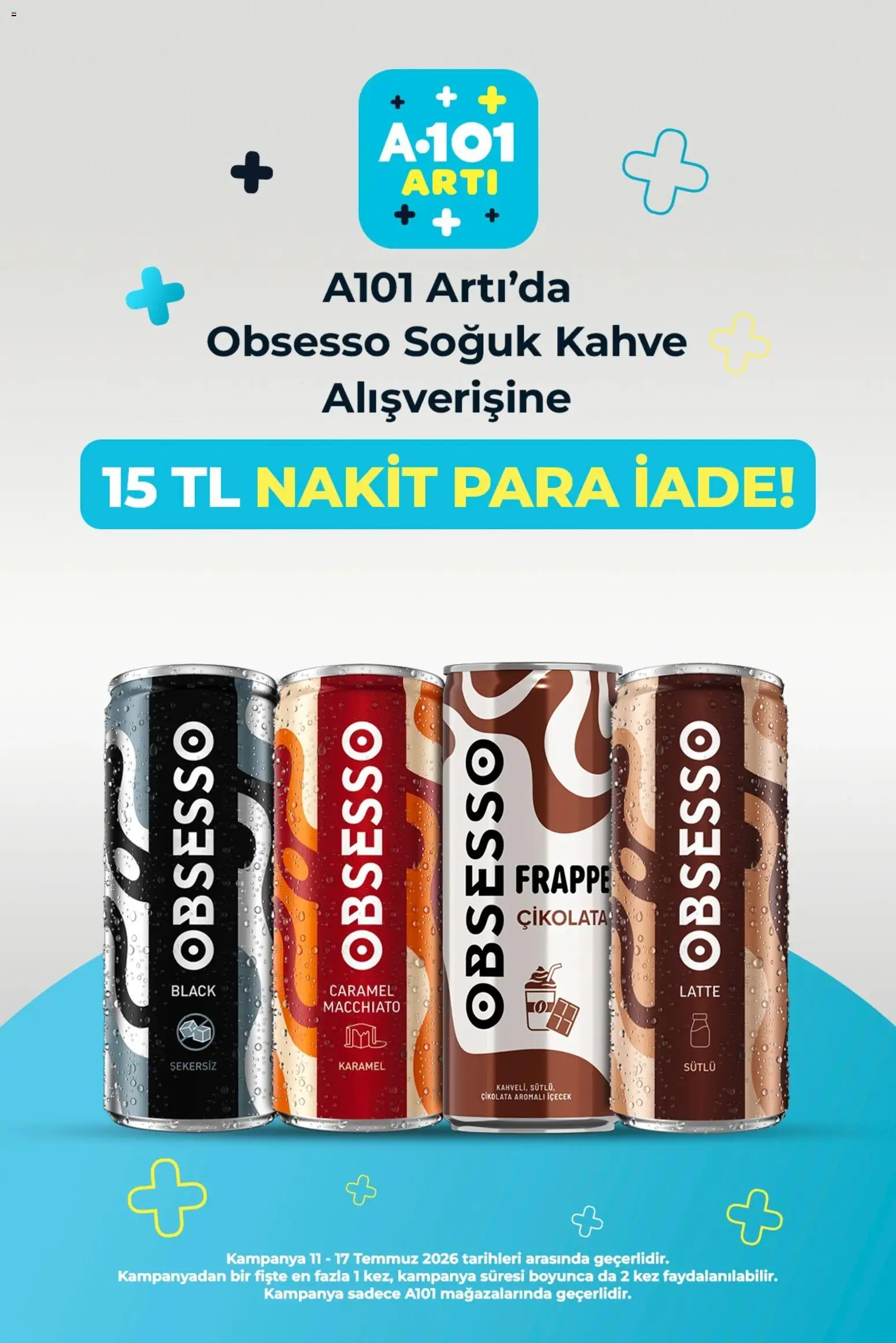 A101 - Arti - 11 Temmuz 2026 tarihinden itibaren geçerlidir | Sayfa: 4 | Ürünler: Kahve, Çikolata