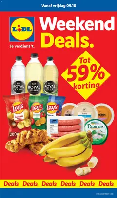 Lidl folder Weekend - Voorbeeld van een folder van Lidl, geldig van 09-10-2026