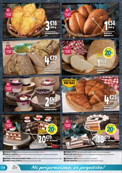E.leclerc katalog akcije – veljaven od 06.05.2026 | Stran: 8 | Izdelki: Žemlja, Torta, Kos, Kruh