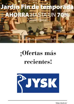 Vista previa JYSK folleto válido desde el 29/07/2026