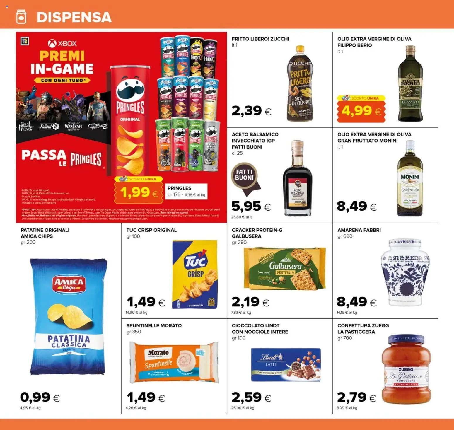 Volantino Oasi del 11.03.2026 | Pagina: 14 | Prodotti: The, Olio extra vergine, Xbox, Albicocche