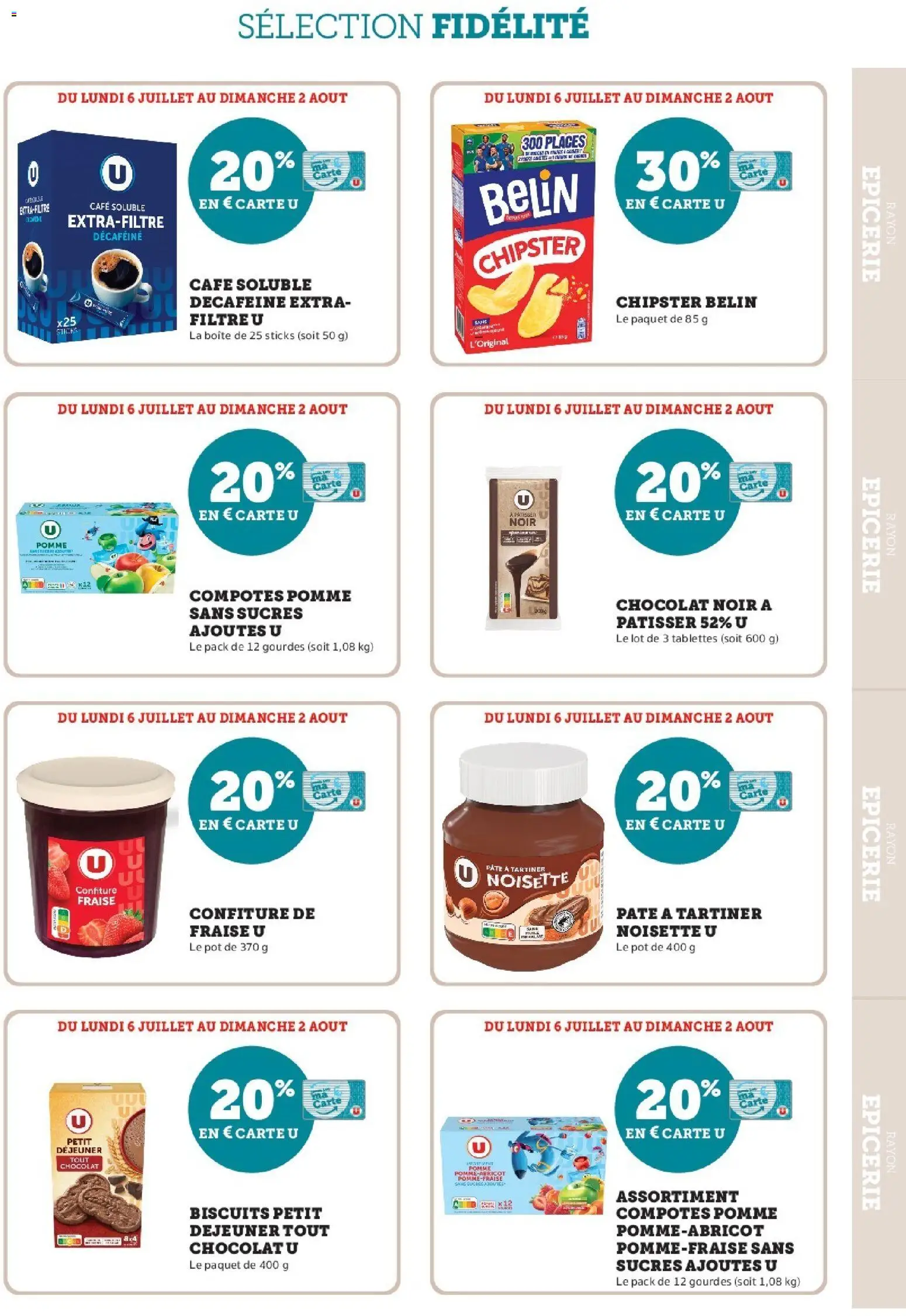{H1} | Page: 19 | Produits: Fraise, Noisette, Pâte à tartiner, Chocolat