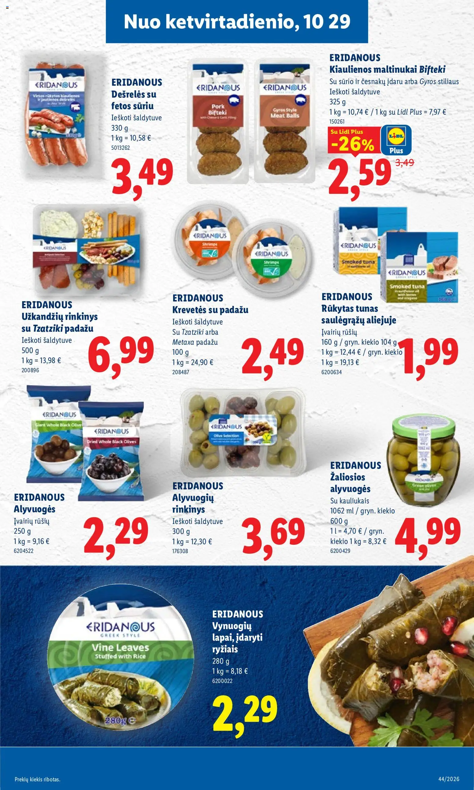 LIDL akcijos nuo 2026.10.26 | Puslapis: 29