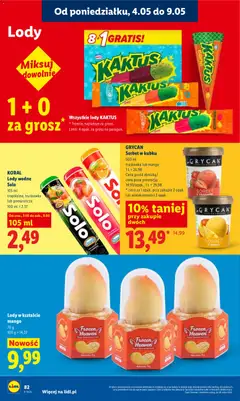 Pogląd oferty "Lody w kształcie mango, 70 g 100 g = 14,27" - ważna od 07.05.2026 | Strona: 82