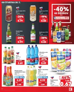 Kaufland leták platný od 30.07.2026 | Strana: 46 | Produkty: Stan, Voda, Mango, Pomelo