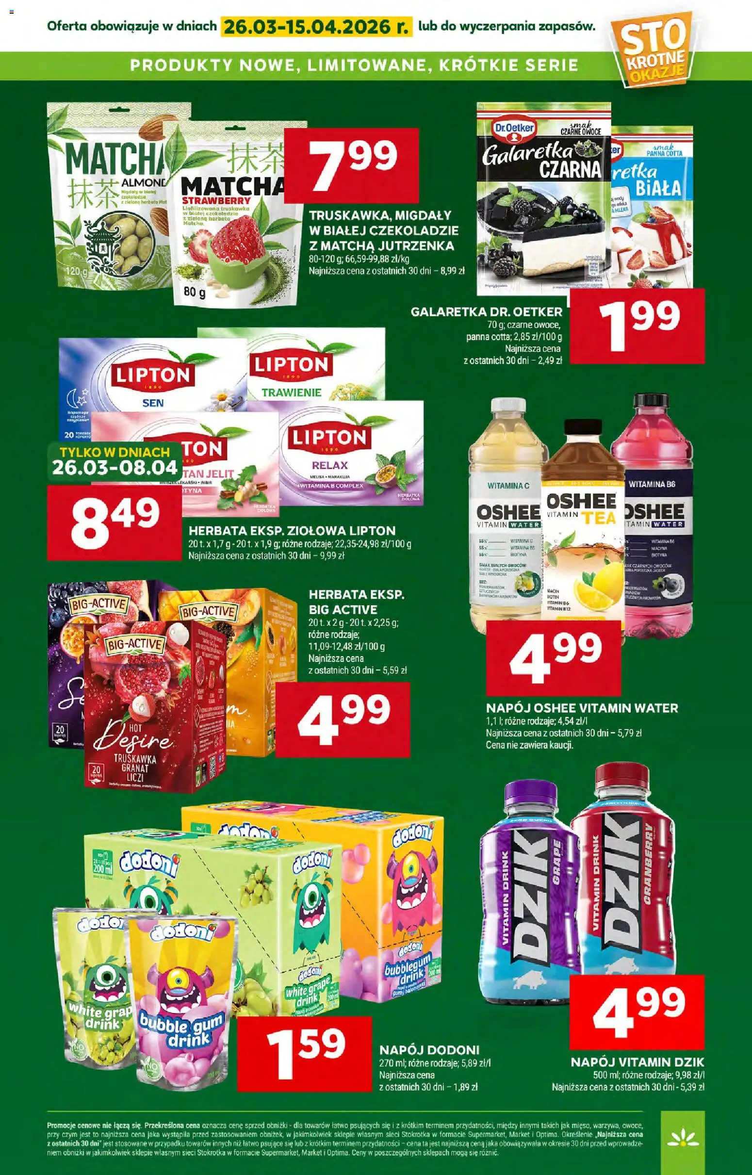 Stokrotka gazetka - Market od 09.04.2026 | Strona: 28 | Produkty: Stokrotka, Porzeczka, Agrest, Owoce