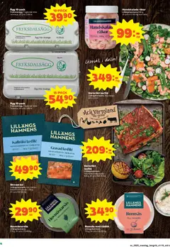 Stora Coop erbjudanden - Förhandsvisning av reklamblad från butik Stora Coop aktuell från 15.06.2026 | Sida: 4 | Produkter: Räkor, Lax, Ägg, Rödlök