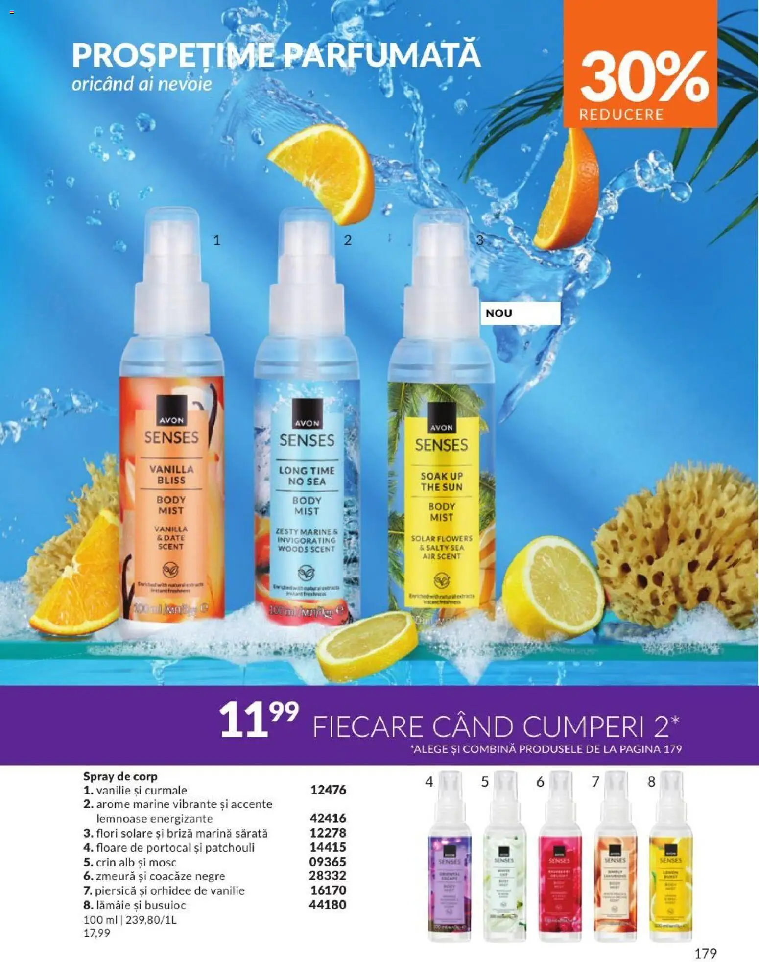Noul catalog Avon – valabil de la 01.07.2026 | Pagină: 179