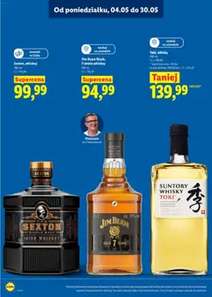 Pogląd oferty "Jim Beam Black, 7-letnia whiskey, 700 ml" - ważna od 04.05.2026 | Strona: 14