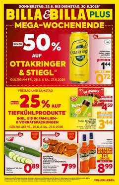 Billa - Flugblatt ab 25.06.2026 gültig