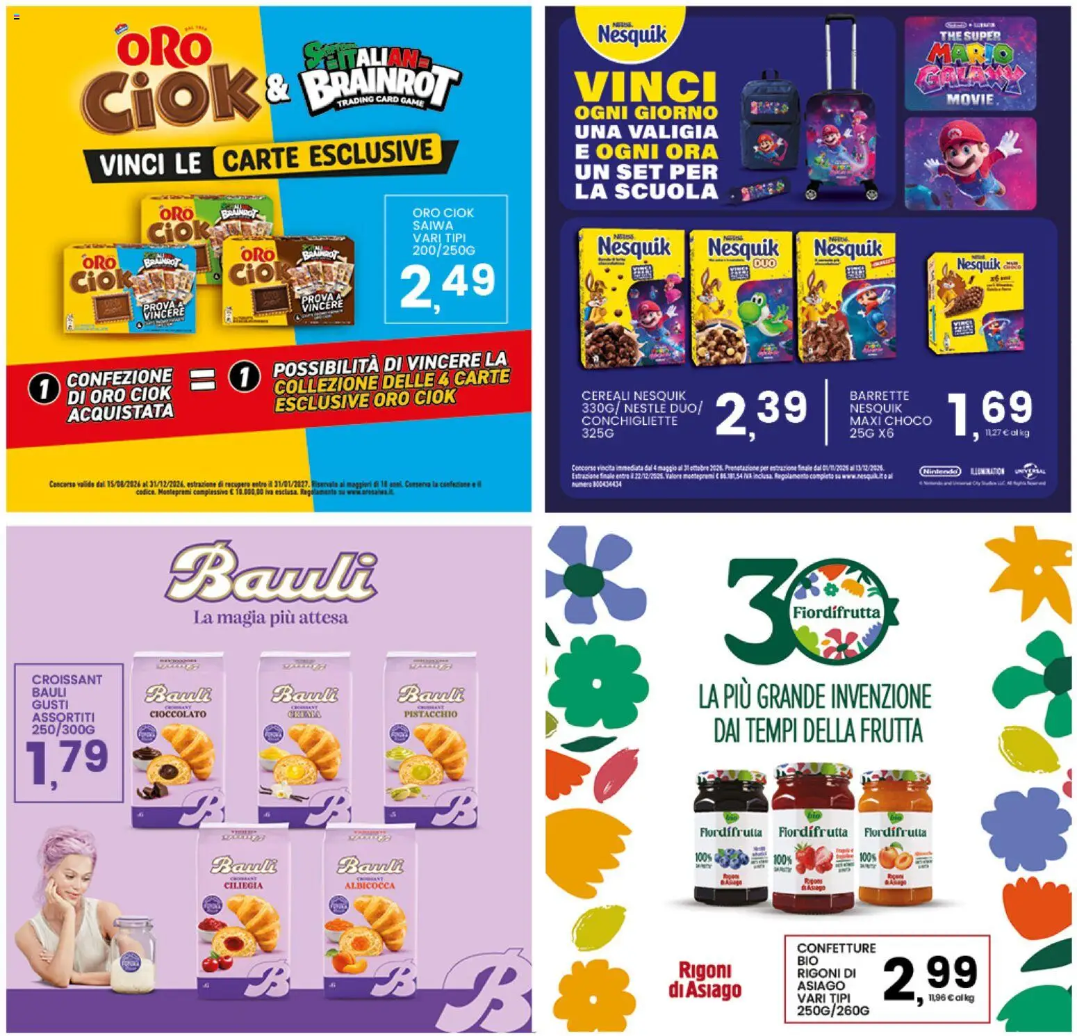 Volantino Interspar del 10/09/2026 | Pagina: 27 | Prodotti: Frutta, Valigia, The, Croissant
