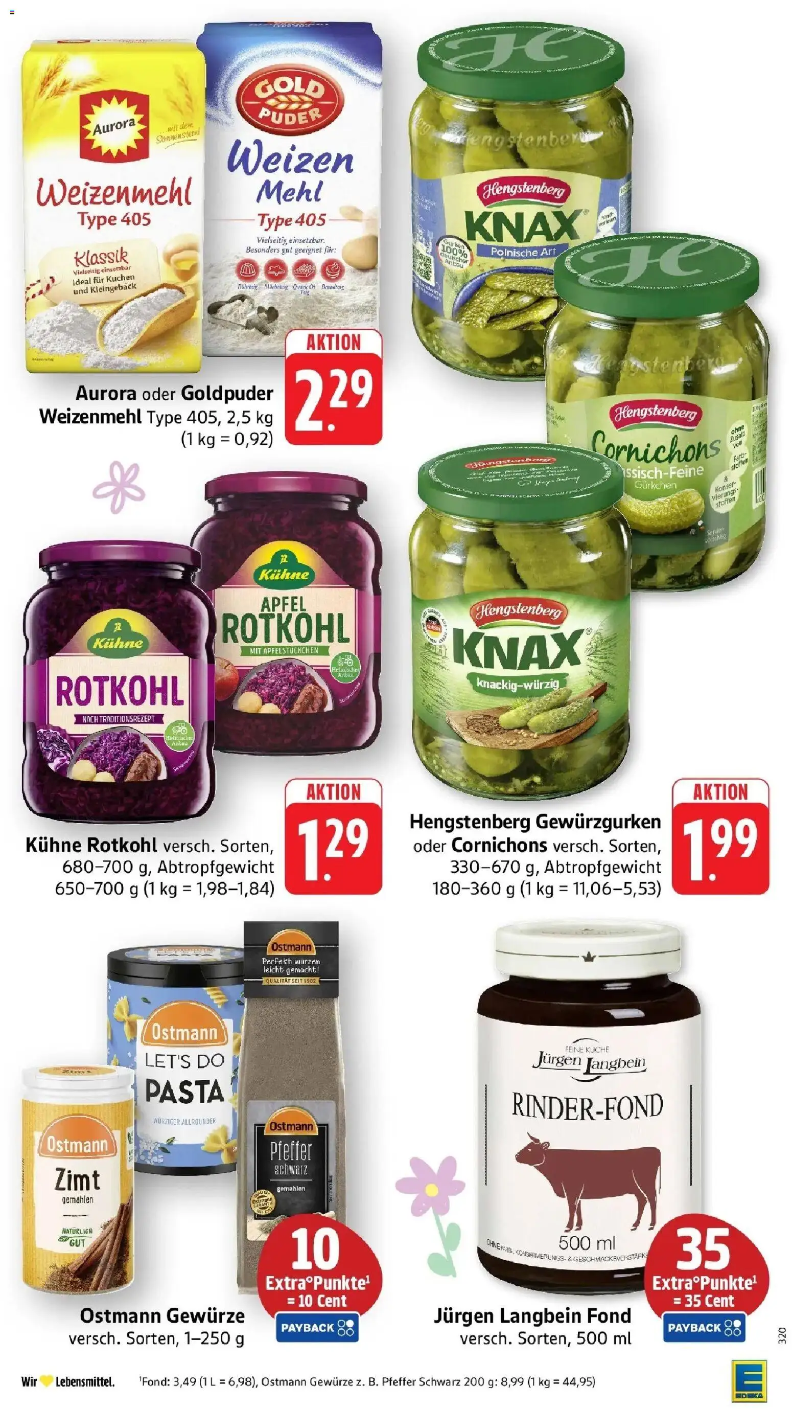 Edeka prospekt Bitburg	 – gültig ab 23.03.2026 | Seite: 30 | Produkte: Puder, Weizenmehl, Pfeffer, Kuchen