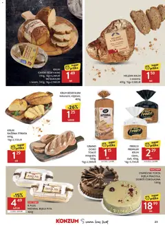 Konzum ( Deaktivovane pre Letakomat )  Katalog - Pregled kataloga iz trgovine Konzum, vrijedi od 30.09.2026 | Stranica: 23