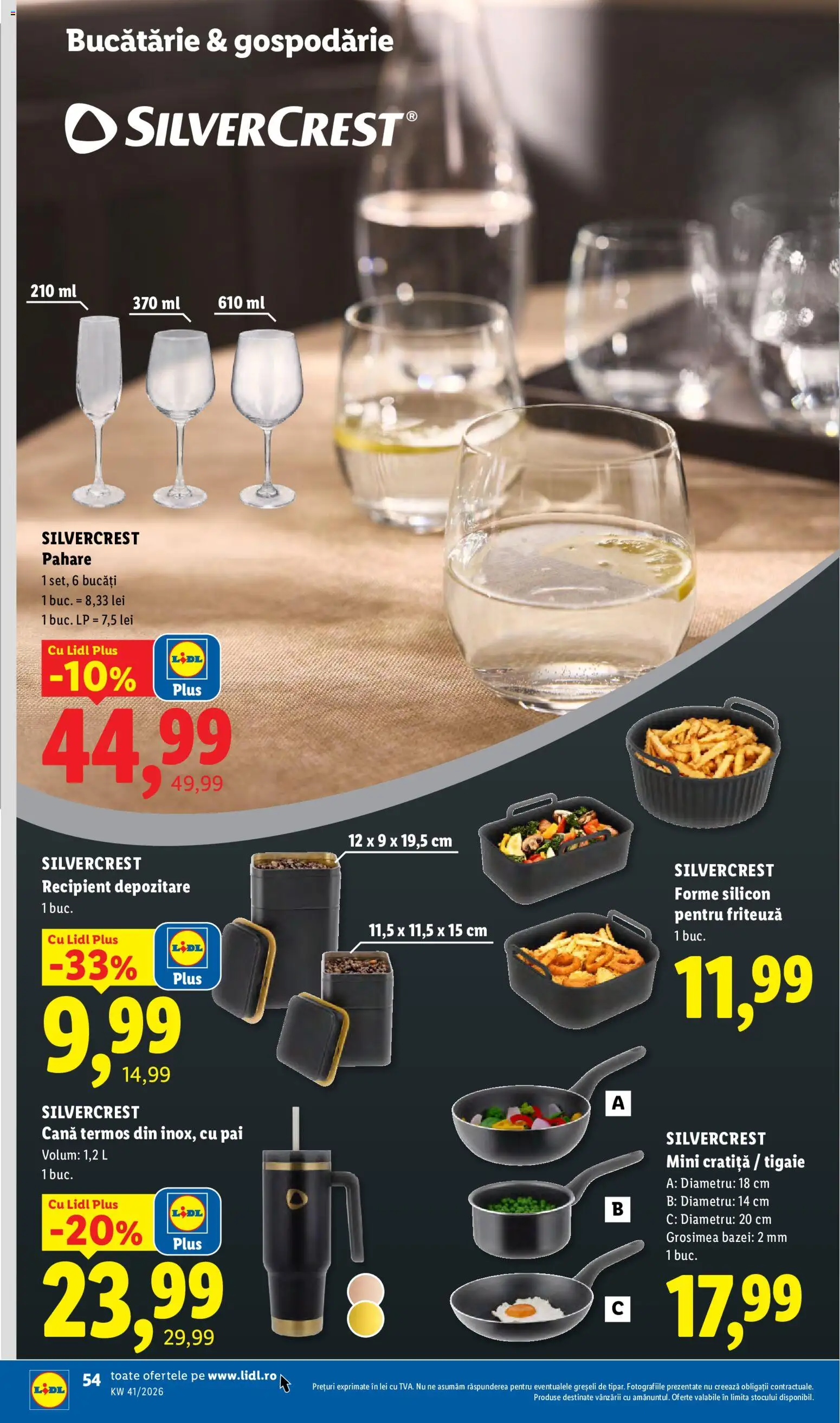 Noul catalog Lidl – valabil de la 05.10.2026 | Pagină: 54