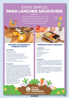 Pré-visualização Continente Regresso às Aulas Na escola de toda a gente válido de 11/08/2026 | Página: 43 | Produtos: Azeite, Maça, Abacate, Açúcar