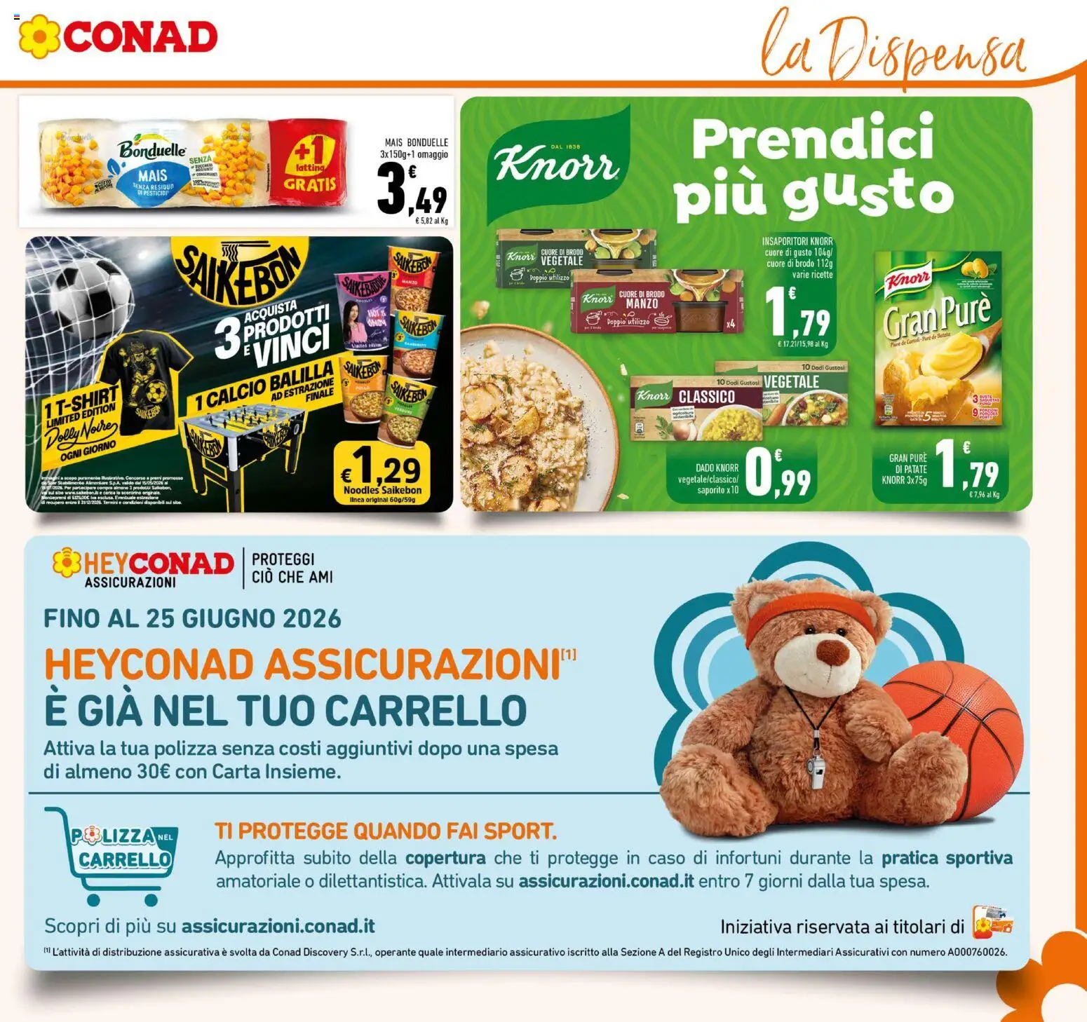 Volantino Conad del 20.05.2026 | Pagina: 15 | Prodotti: Manzo, Patate, Carrello, Mais