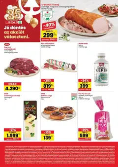 Spar Bp Örs vezér tere üzlet megújulás - amely érvényes a következő dátumtól: 18.06.2026 | Oldal: 2 | Termékek: Marhalábszár, Szőlő, Pick, Gouda