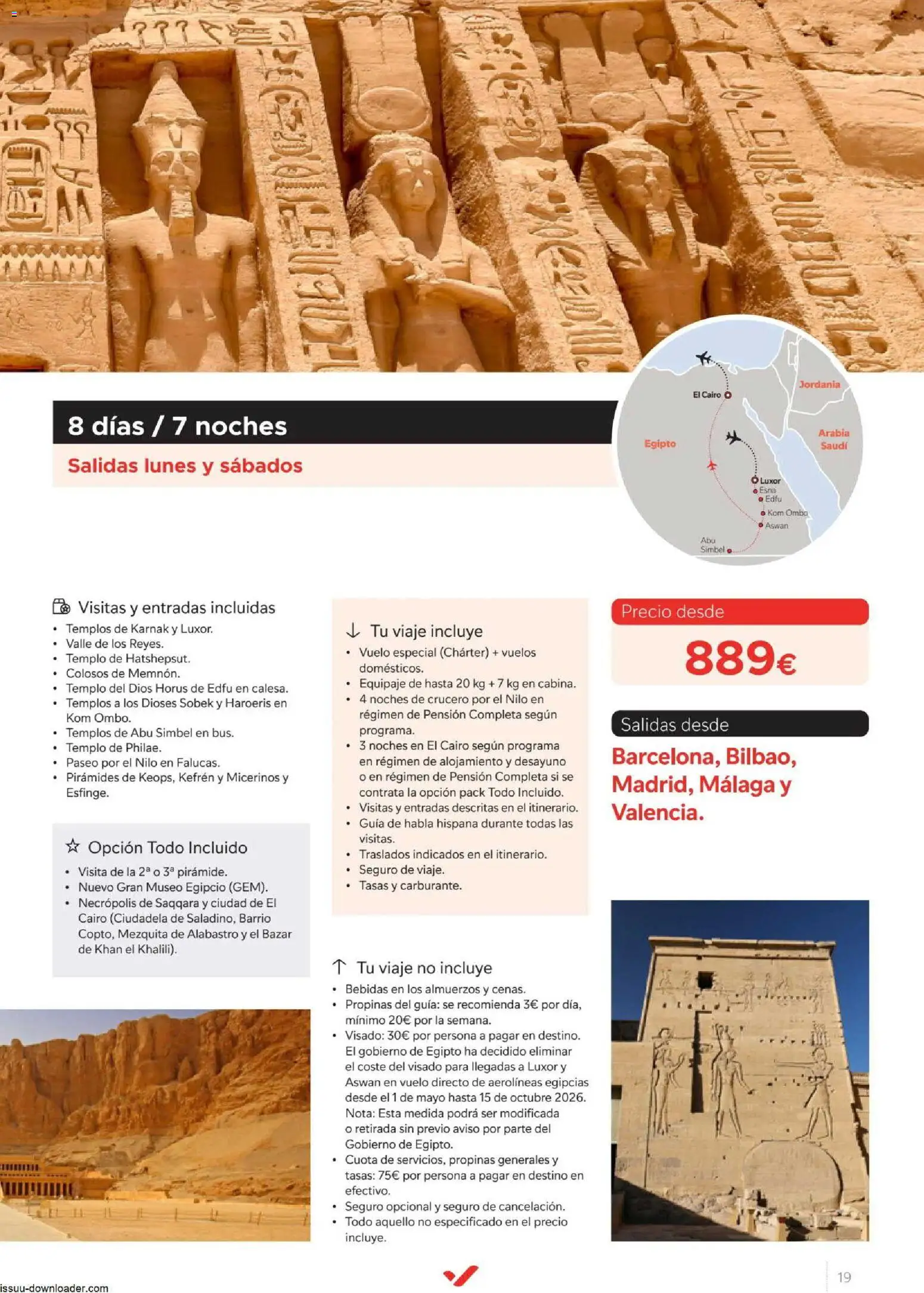 Halcón Viajes Egípto │ válido desde el 06/07/2026 | Página: 19