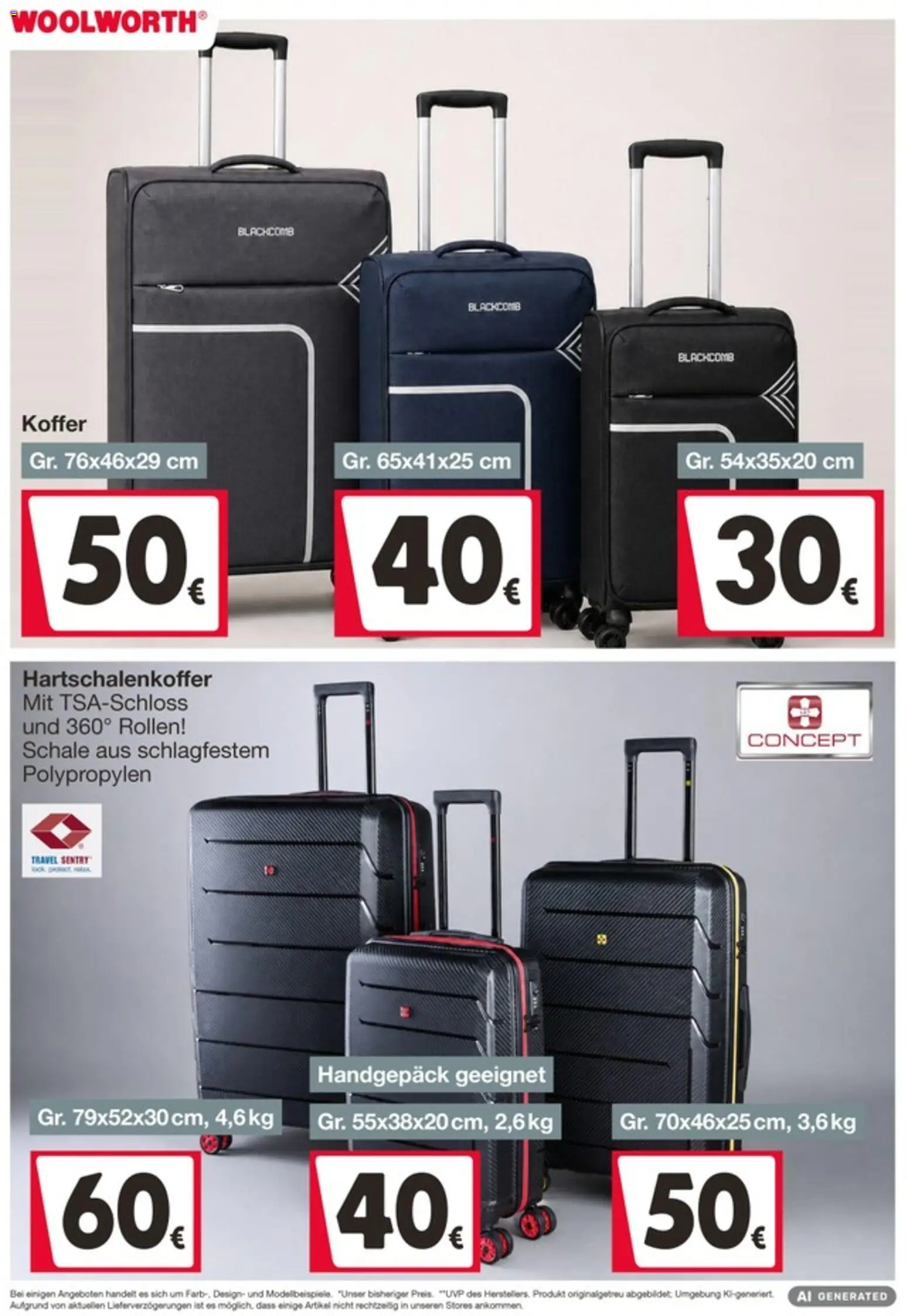 Woolworth Prospekt – gültig ab 04.09.2026 | Seite: 17 | Produkte: Koffer